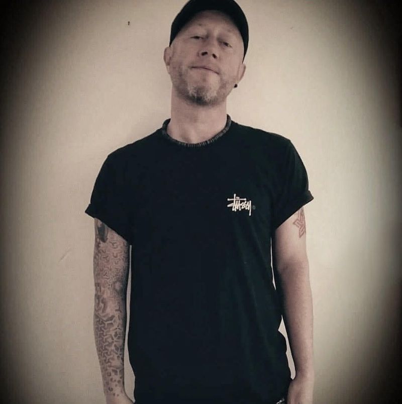 Jay Moon, artist at Sai Sai Ink, Camden