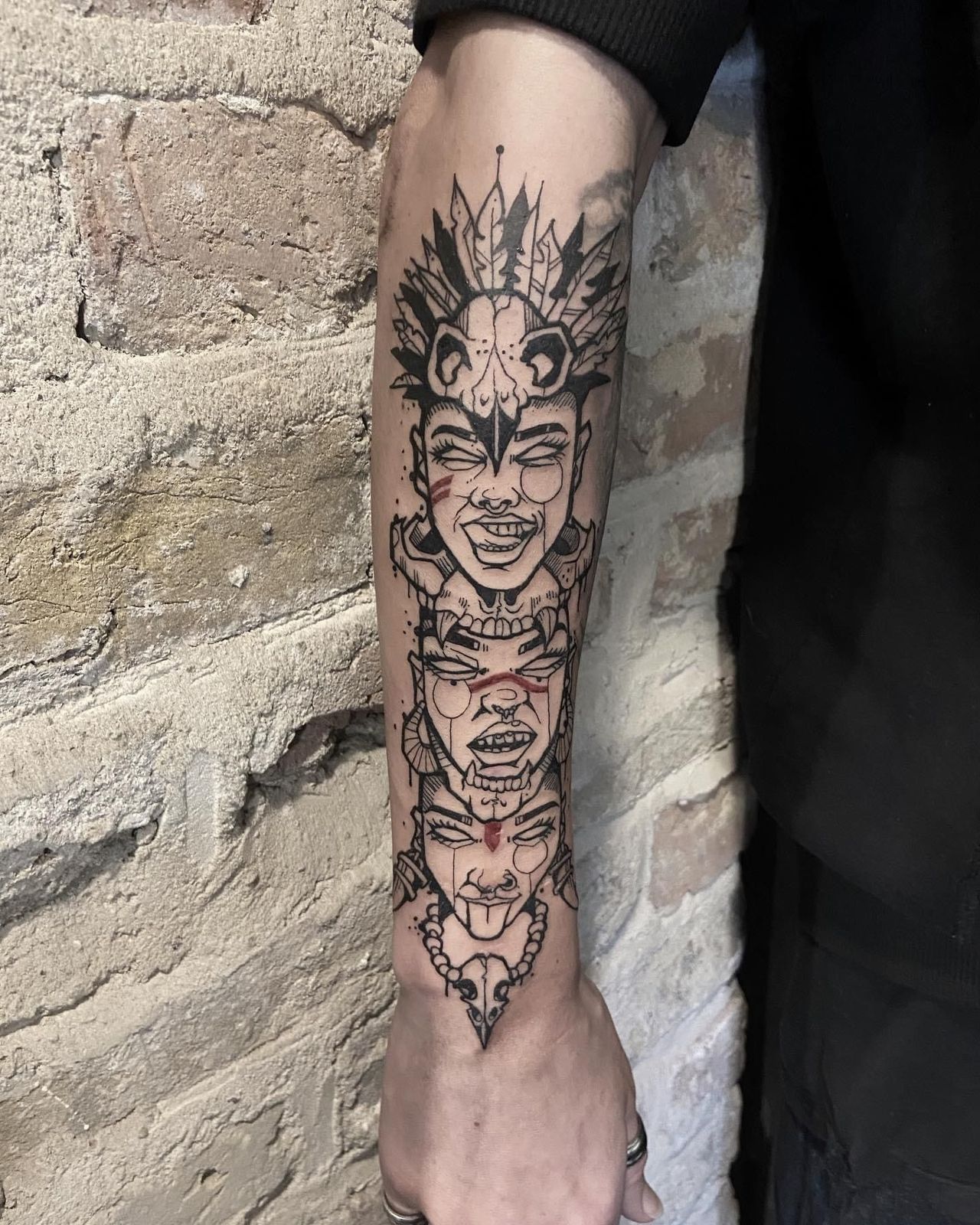 Tattoo by Jay Moon at Sai Sai Ink, Camden