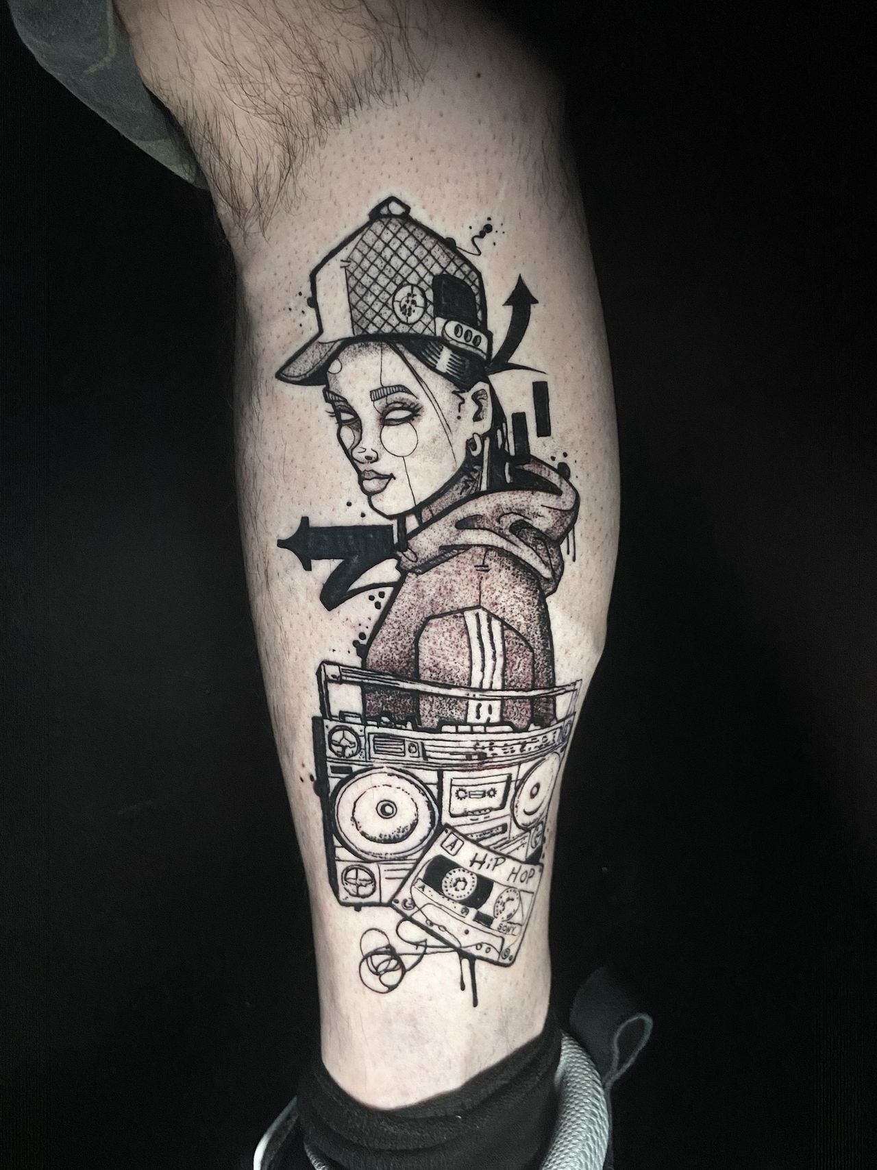 Tattoo by Jay Moon at Sai Sai Ink, Camden