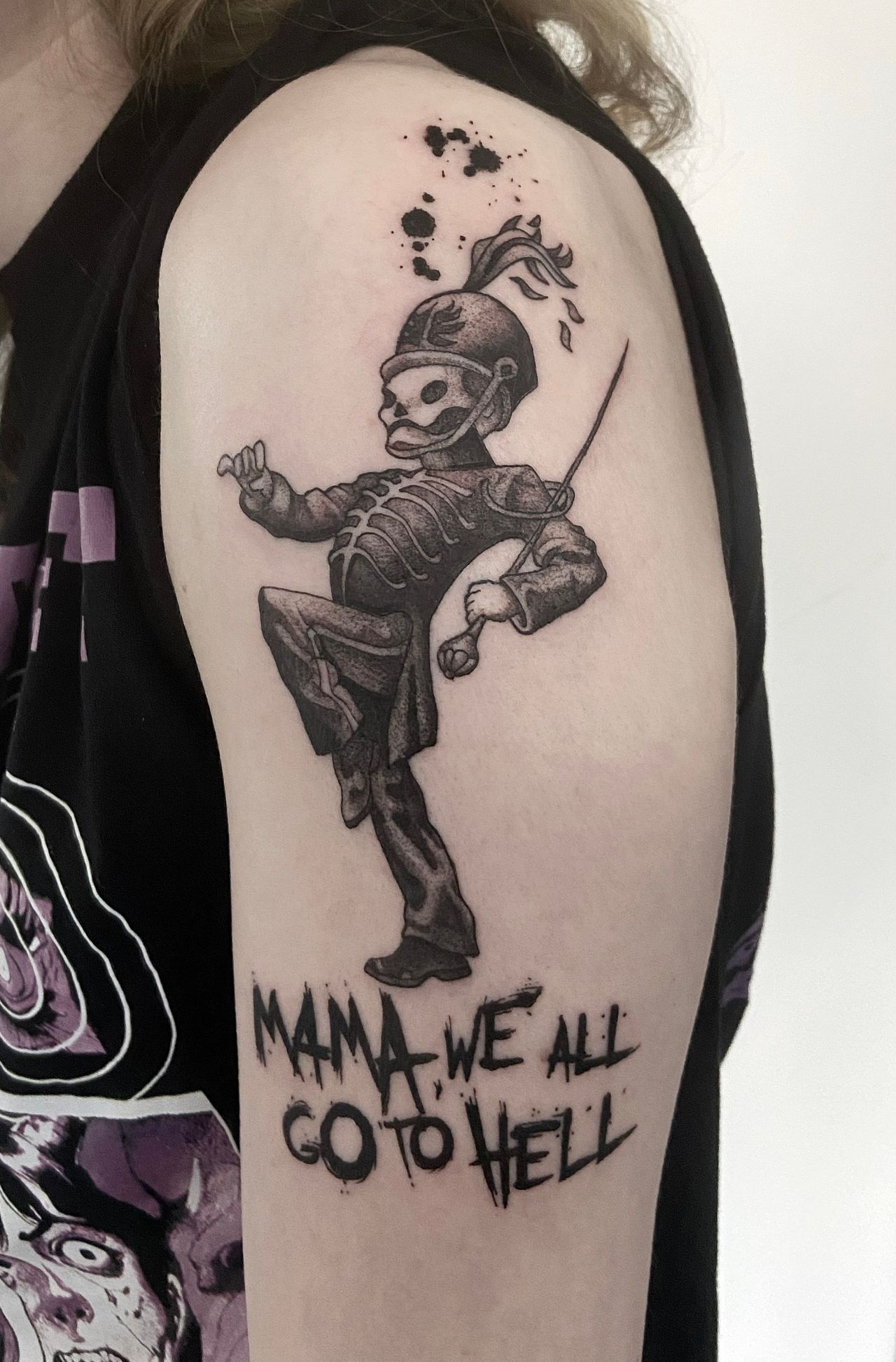 Tattoo by Jay Moon at Sai Sai Ink, Camden