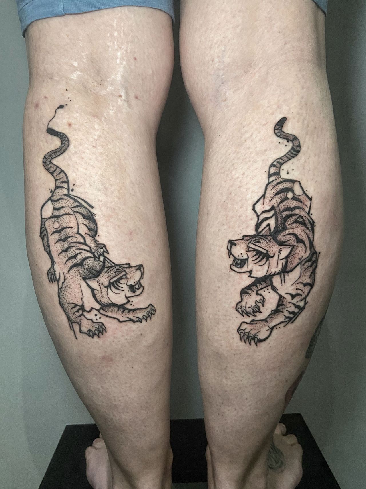 Tattoo by Jay Moon at Sai Sai Ink, Camden