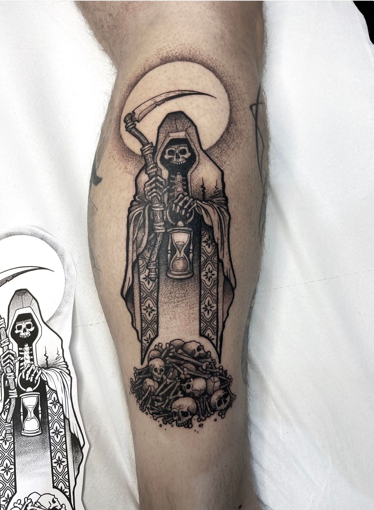 Tattoo by Jay Moon at Sai Sai Ink, Camden