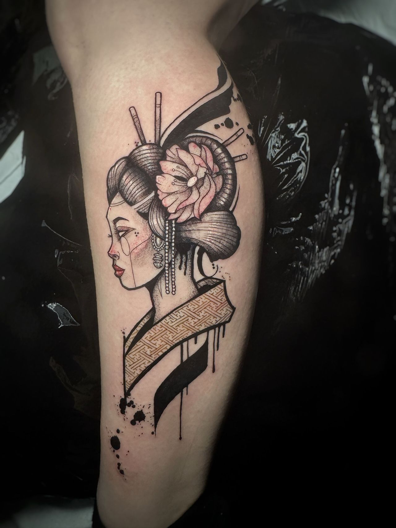 Tattoo by Jay Moon at Sai Sai Ink, Camden