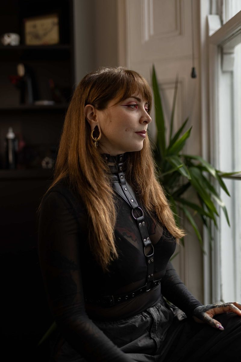 Lila Whiteheart, guest artist at Sai Sai Ink, Camden