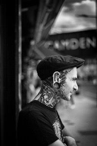 Paolo Obit, artist at Sai Sai Ink, Camden